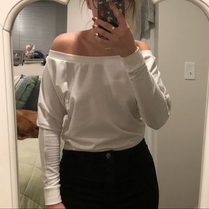 Tobi off the shoulder top